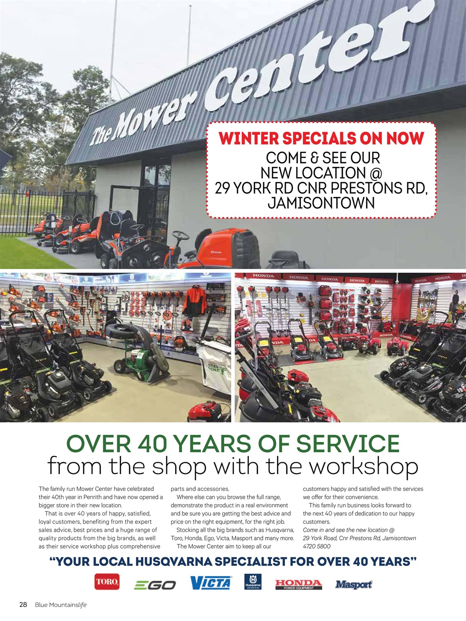 Blue Mountains Life Preview Pages