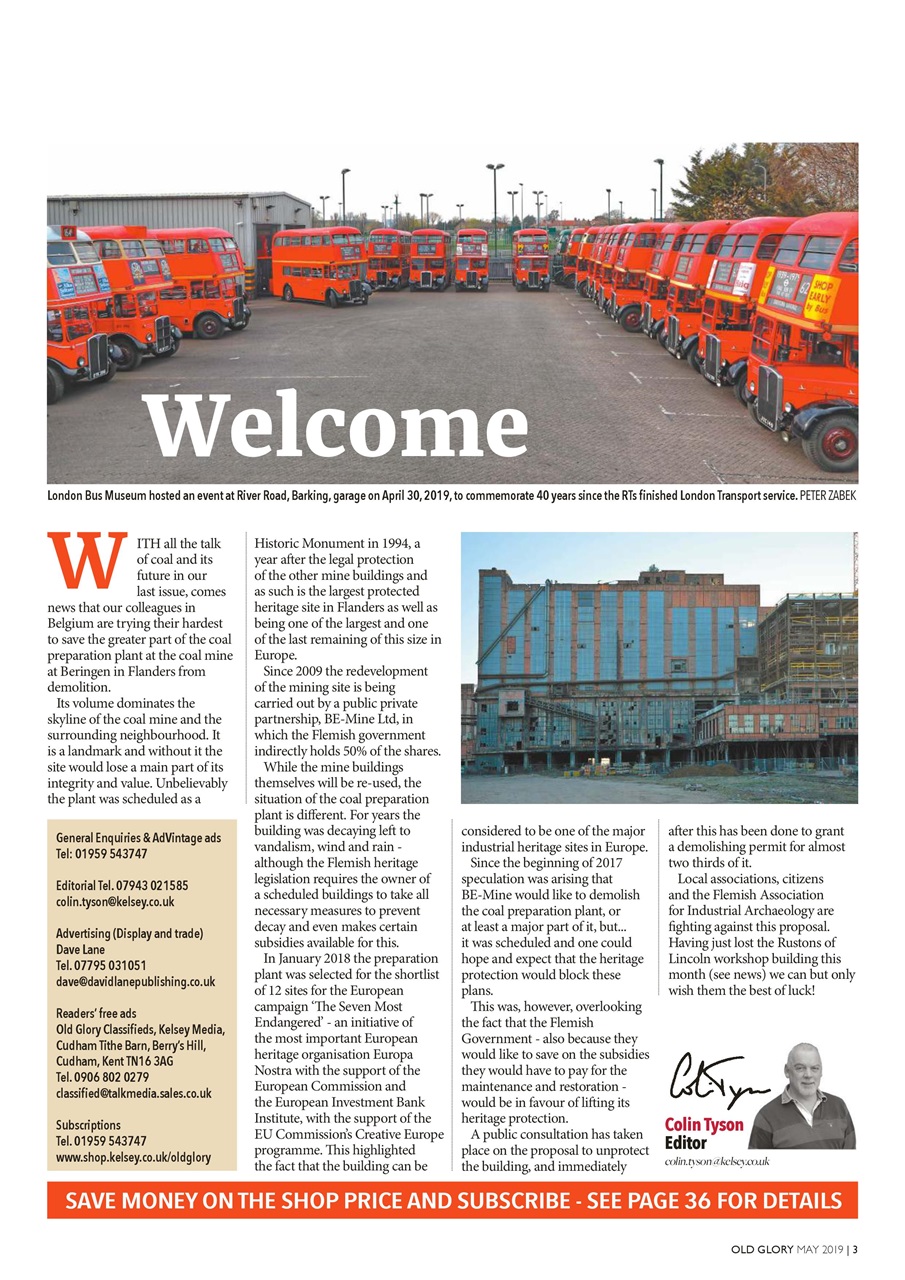 Old Glory Magazine Preview Pages