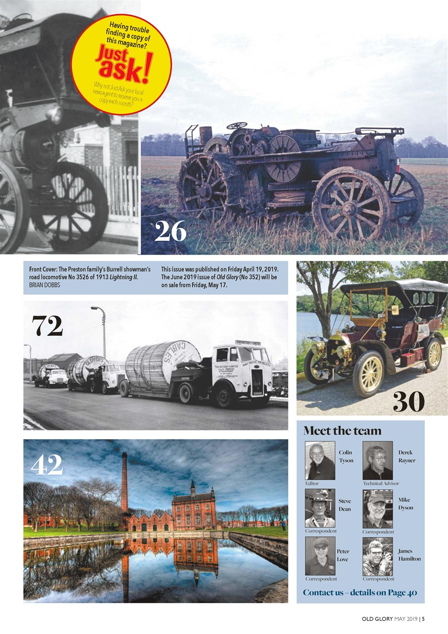 Old Glory Magazine Preview Pages