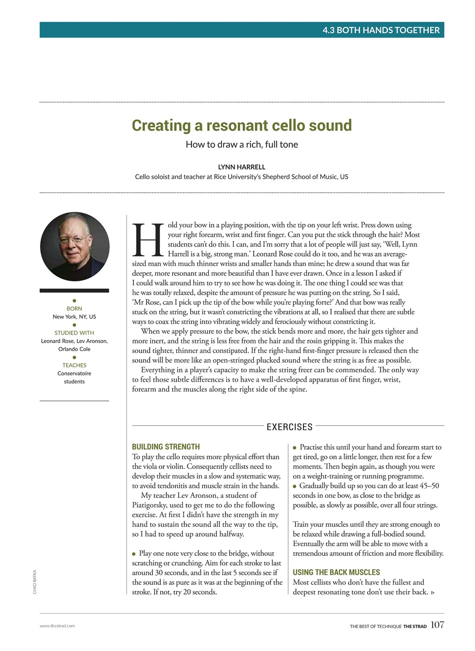 The Strad Preview Pages