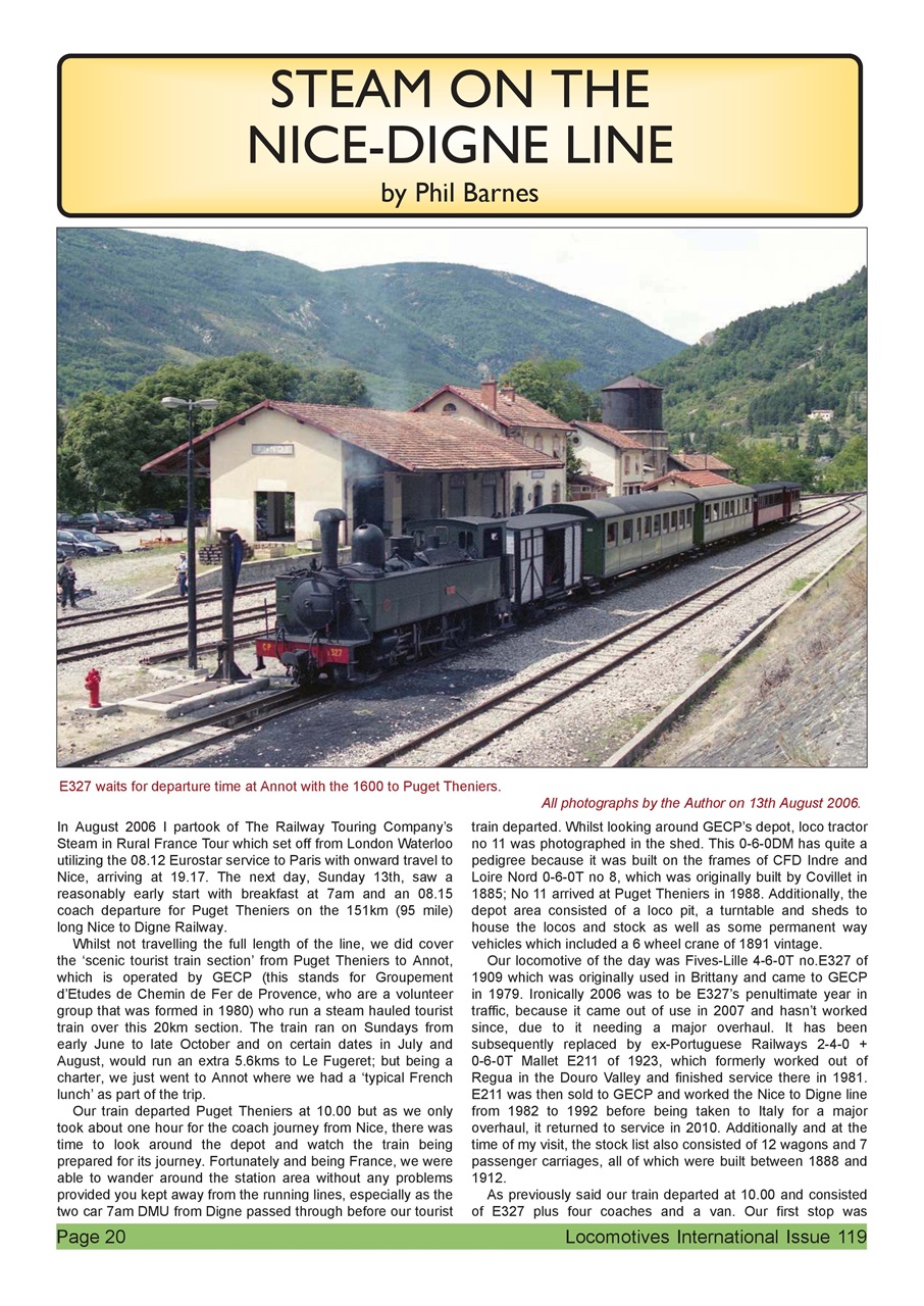 Locomotives International Preview Pages