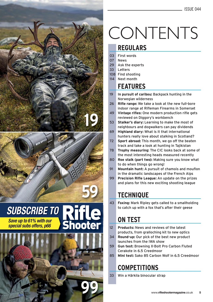 Rifle Shooter Preview Pages