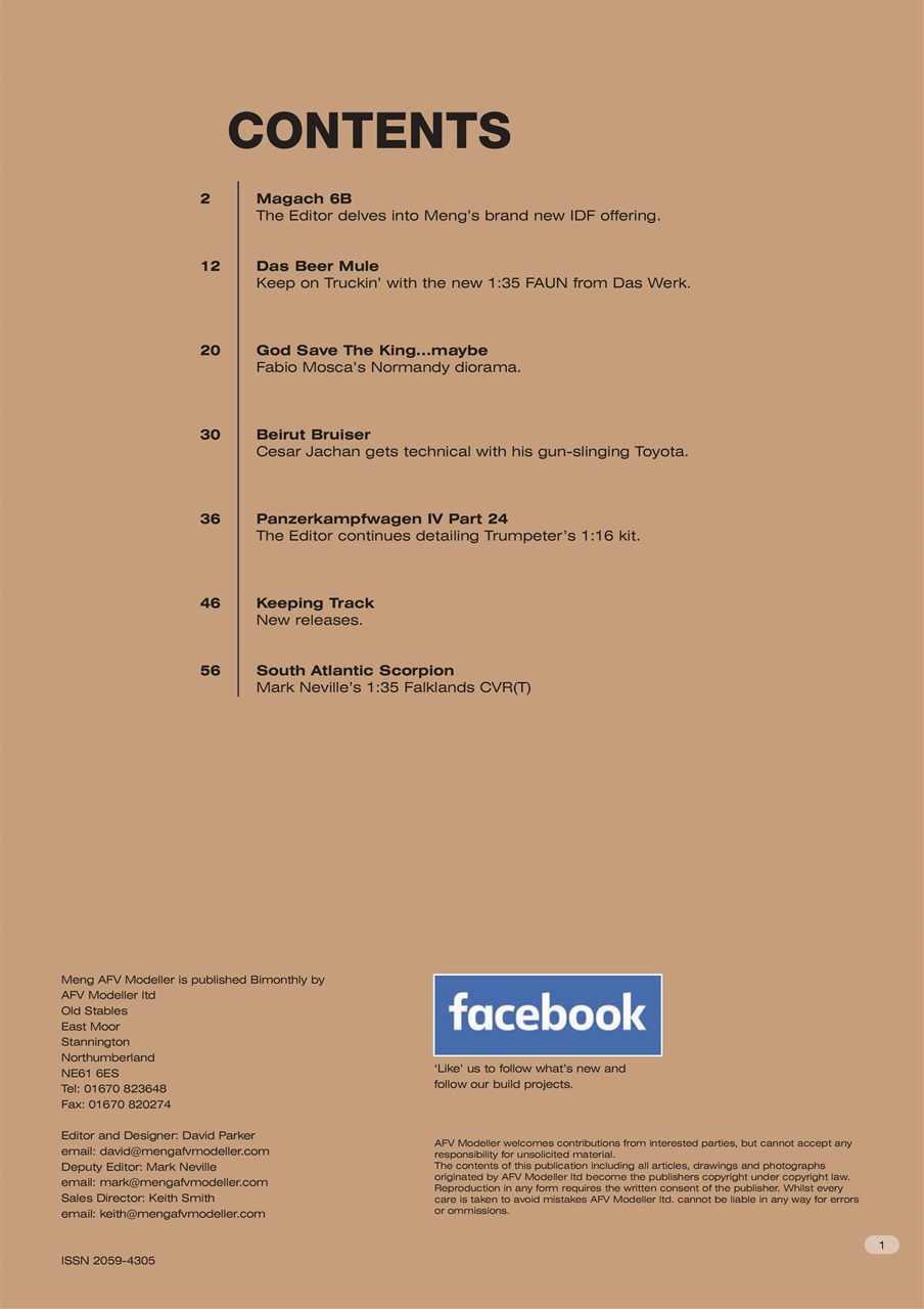 Meng AFV Modeller Preview Pages