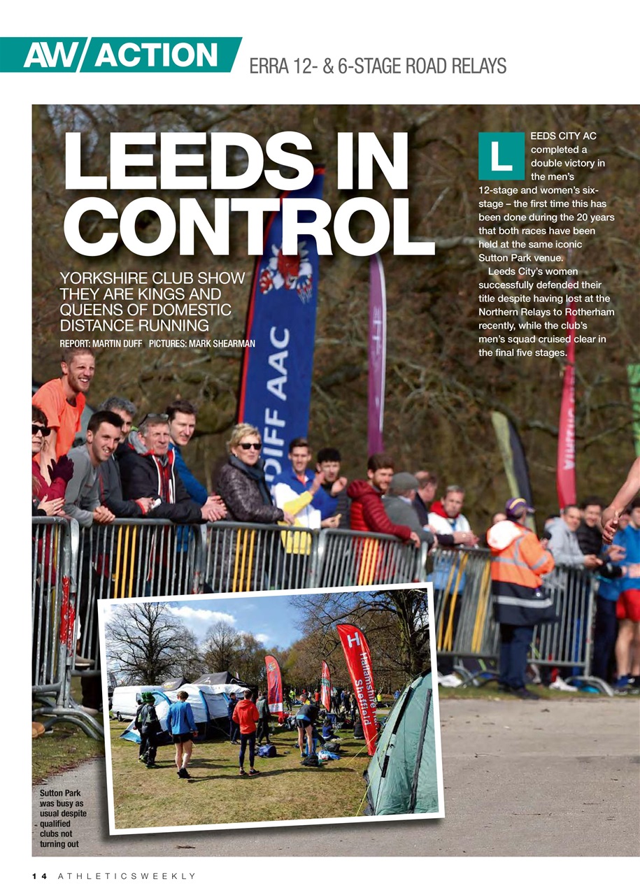 AW – Athletics Weekly Magazine Preview Pages