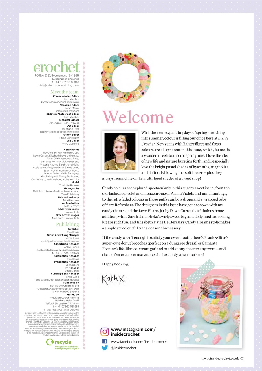 Inside Crochet Preview Pages