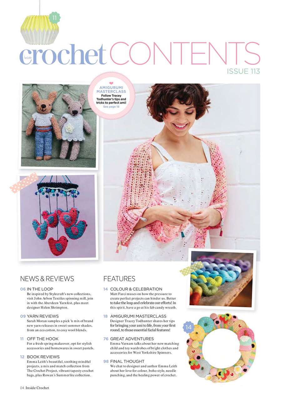 Inside Crochet Preview Pages