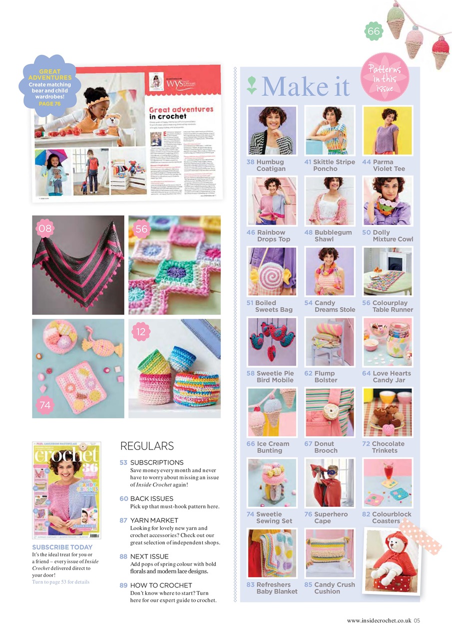 Inside Crochet Preview Pages