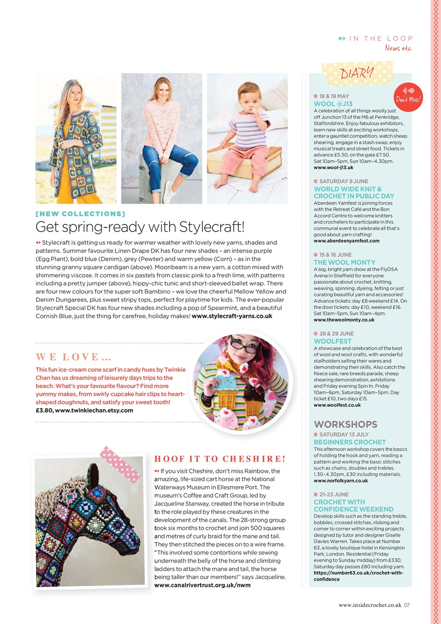 Inside Crochet Preview Pages