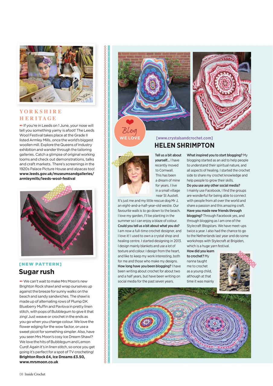 Inside Crochet Preview Pages