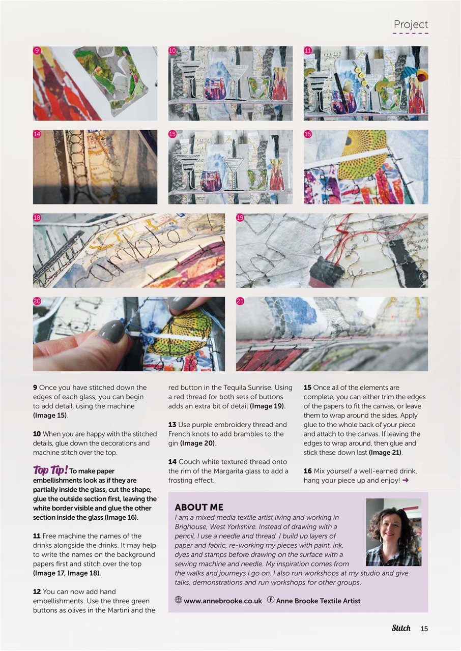 Stitch magazine Preview Pages