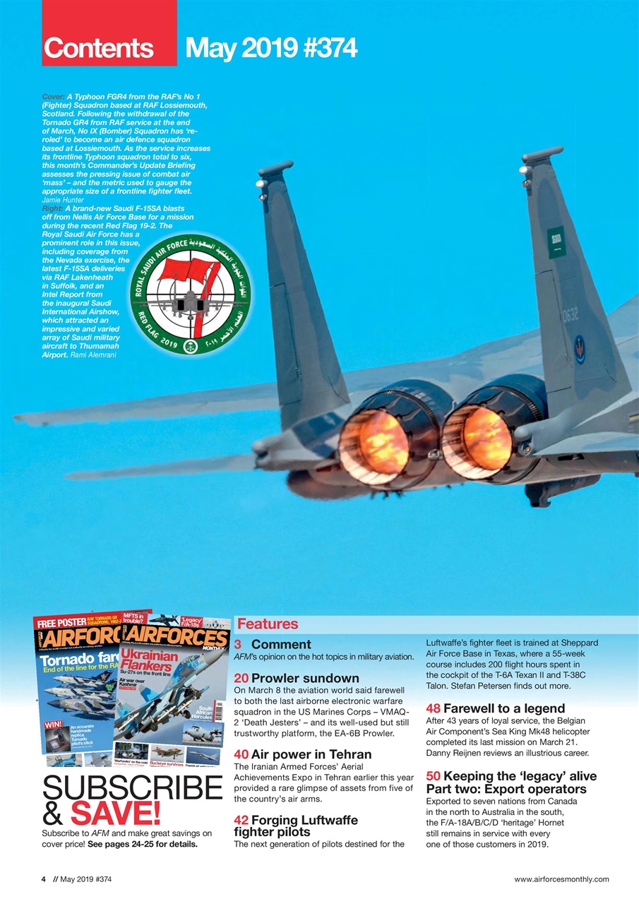 AirForces Monthly Preview Pages