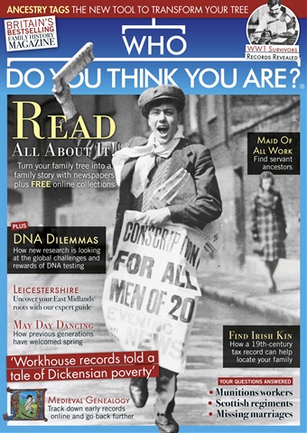 Who Do You Think You Are? issue May 2019