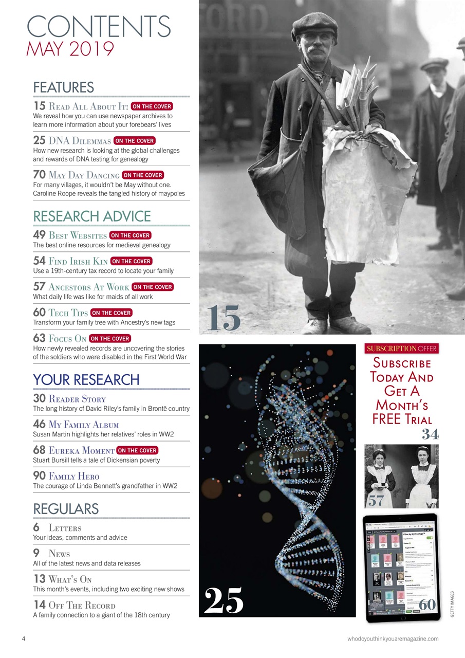 Who Do You Think You Are? Preview Pages