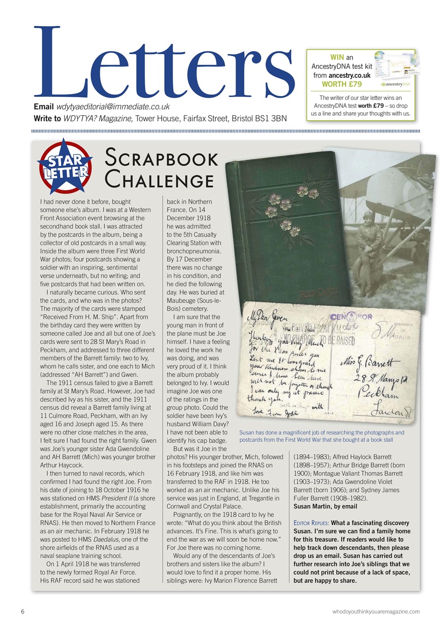 Who Do You Think You Are? Preview Pages