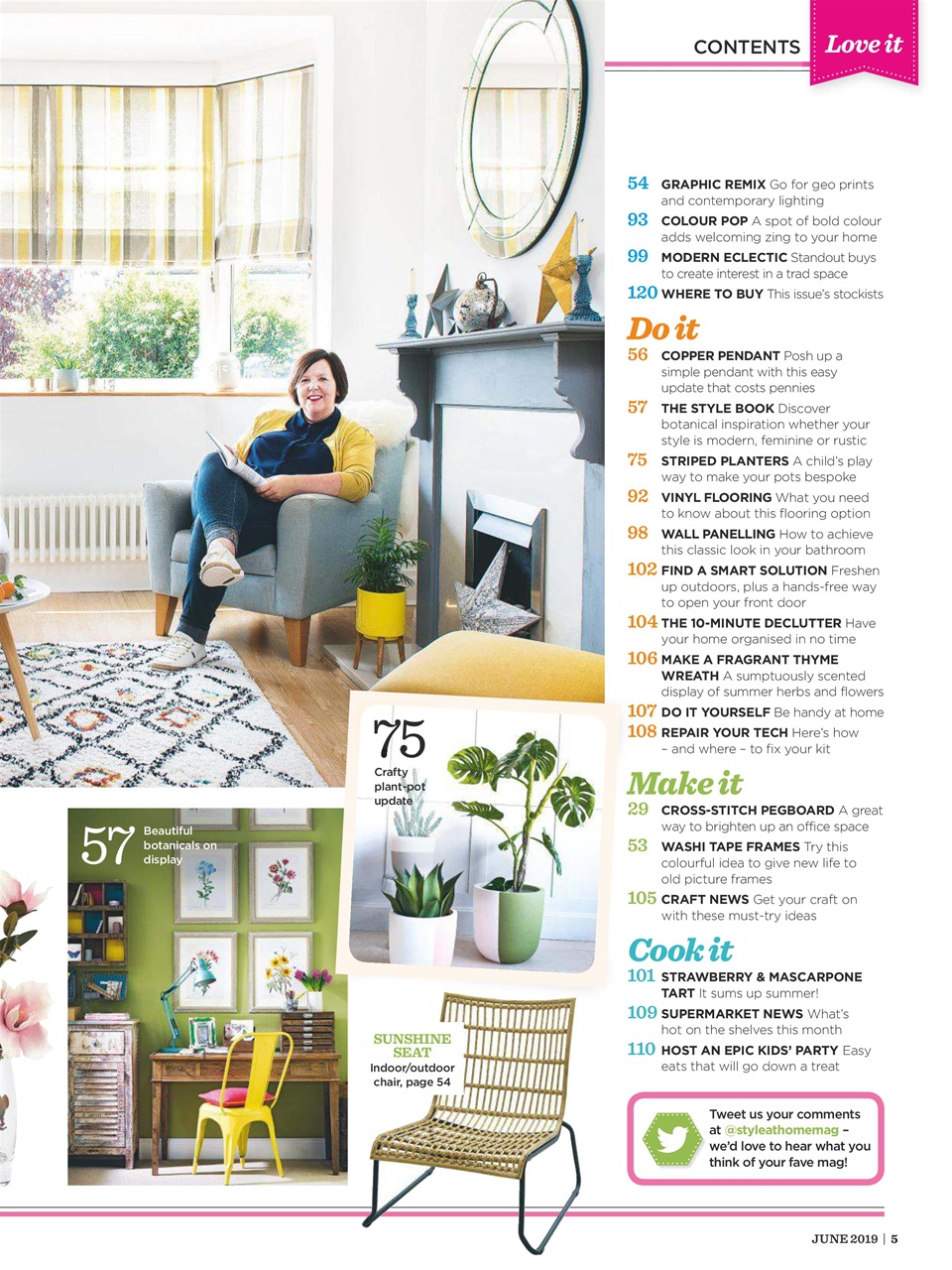 Style at Home Preview Pages