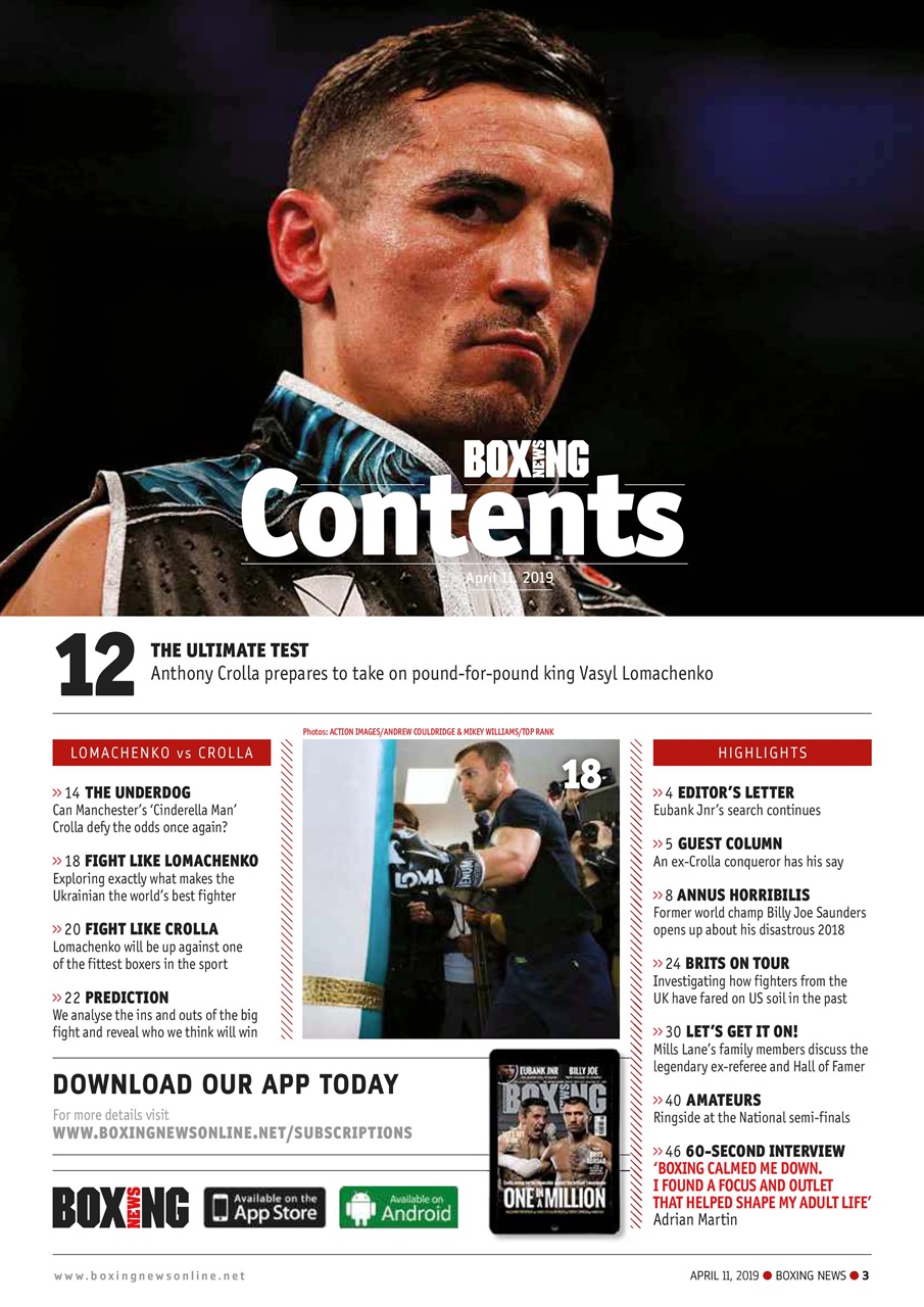 Boxing News Preview Pages