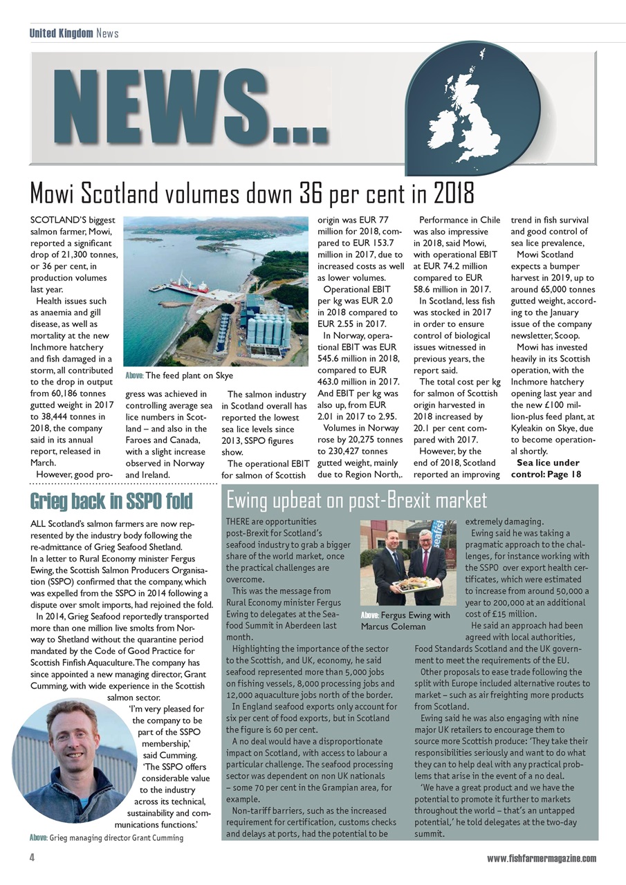 Fish Farmer Magazine Preview Pages