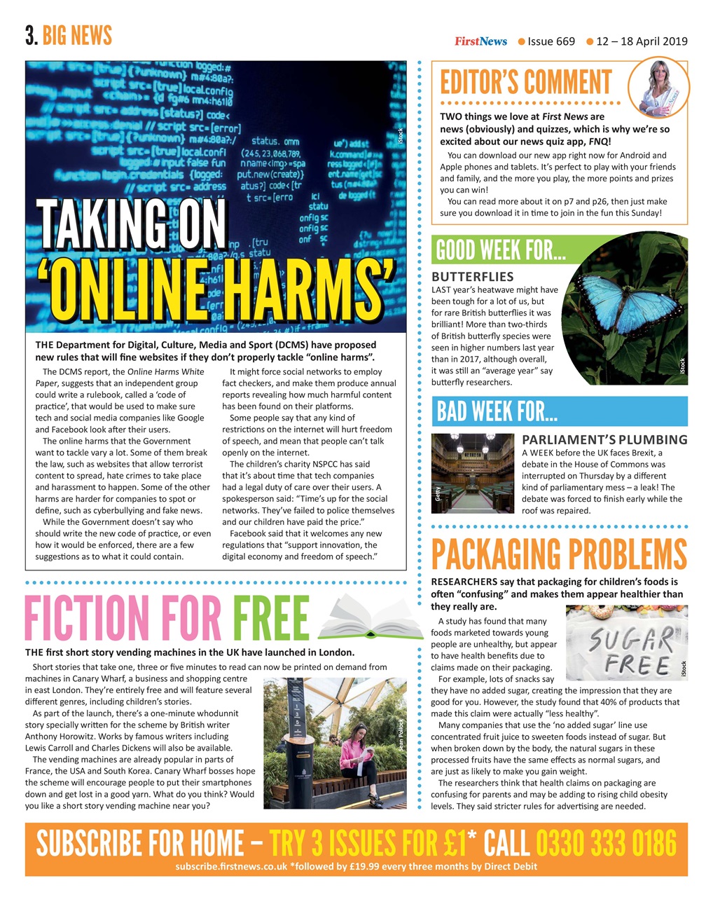 First News Preview Pages