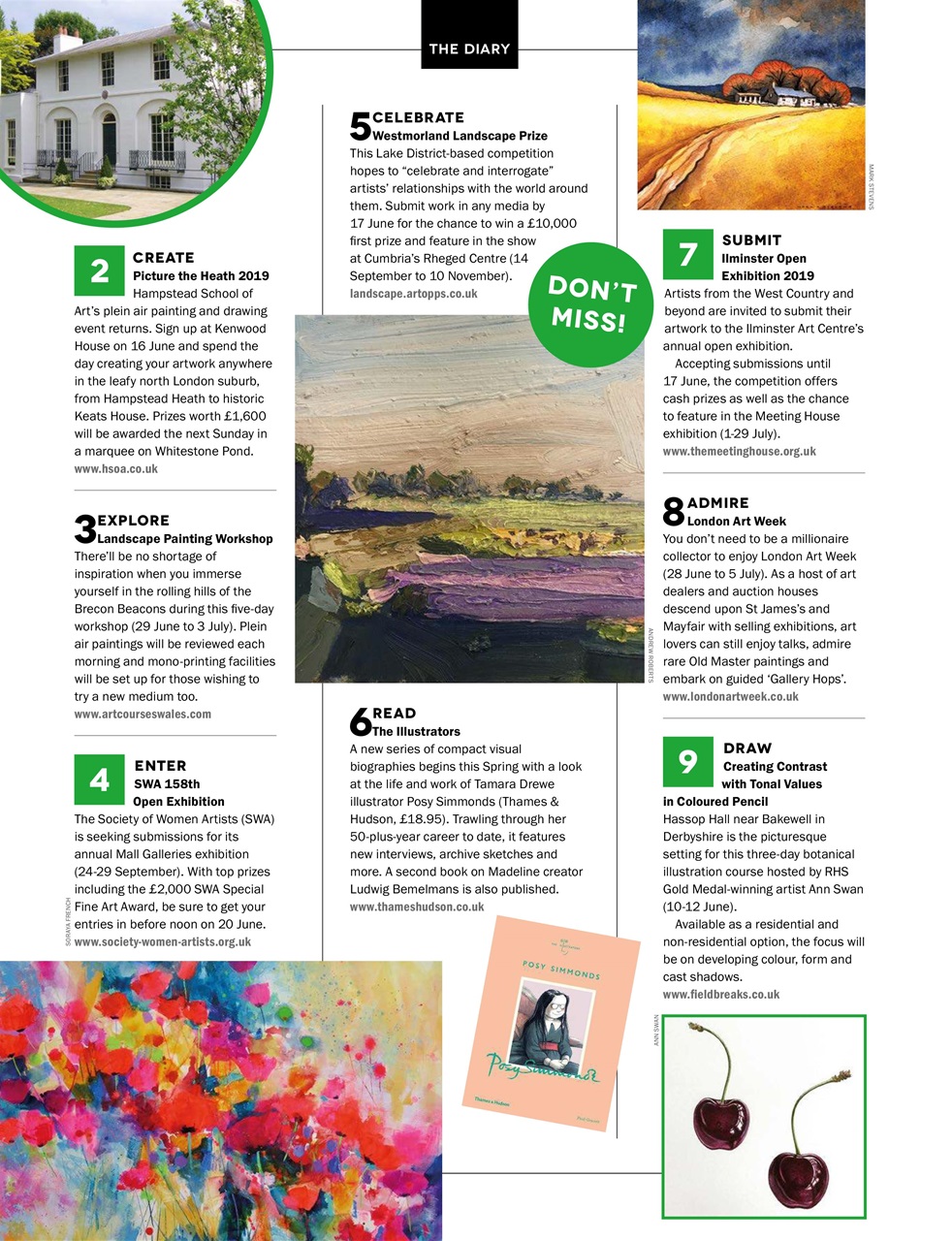 Artists & Illustrators Preview Pages