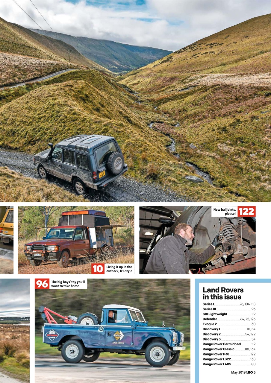 Land Rover Owner Preview Pages