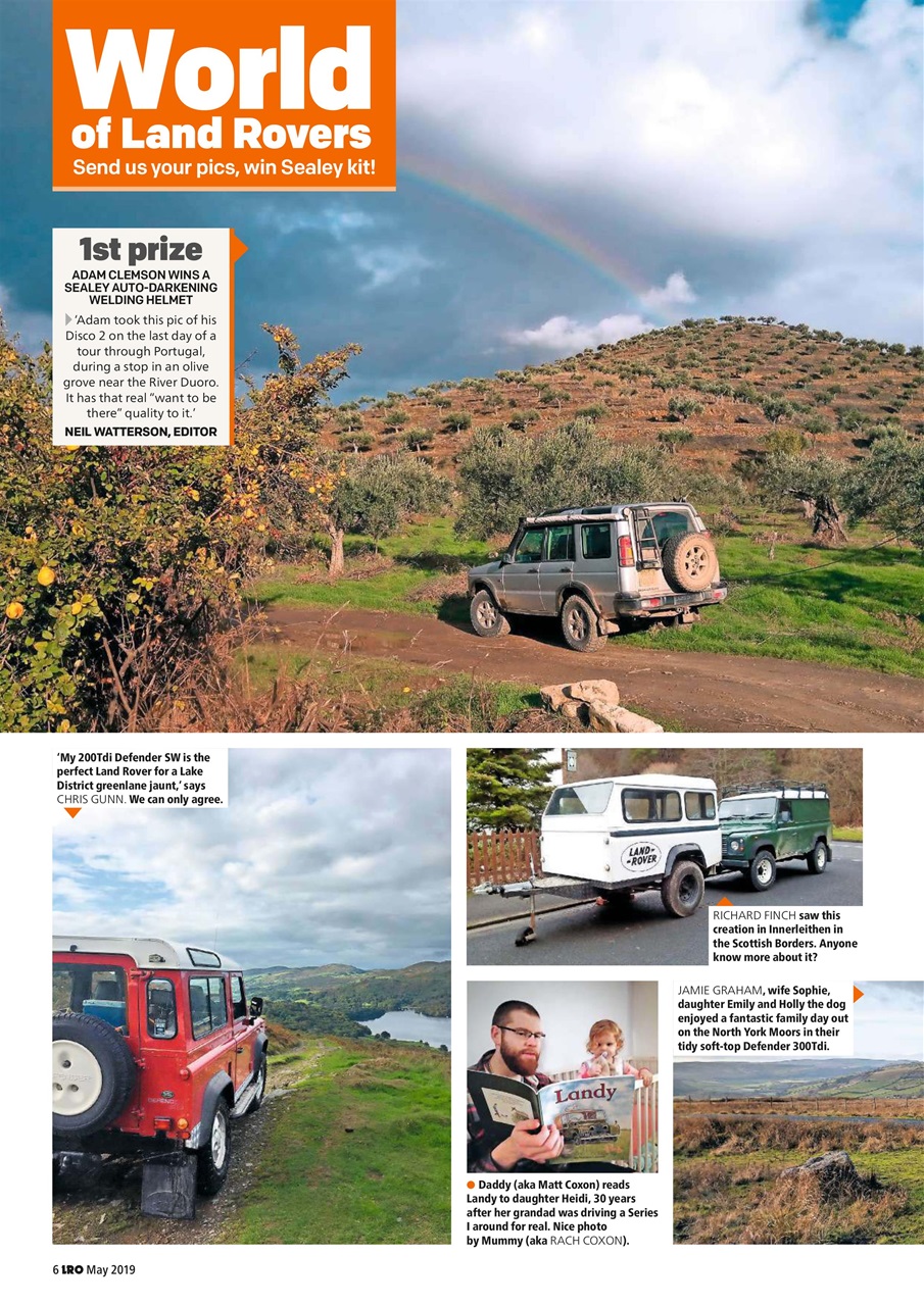 Land Rover Owner Preview Pages