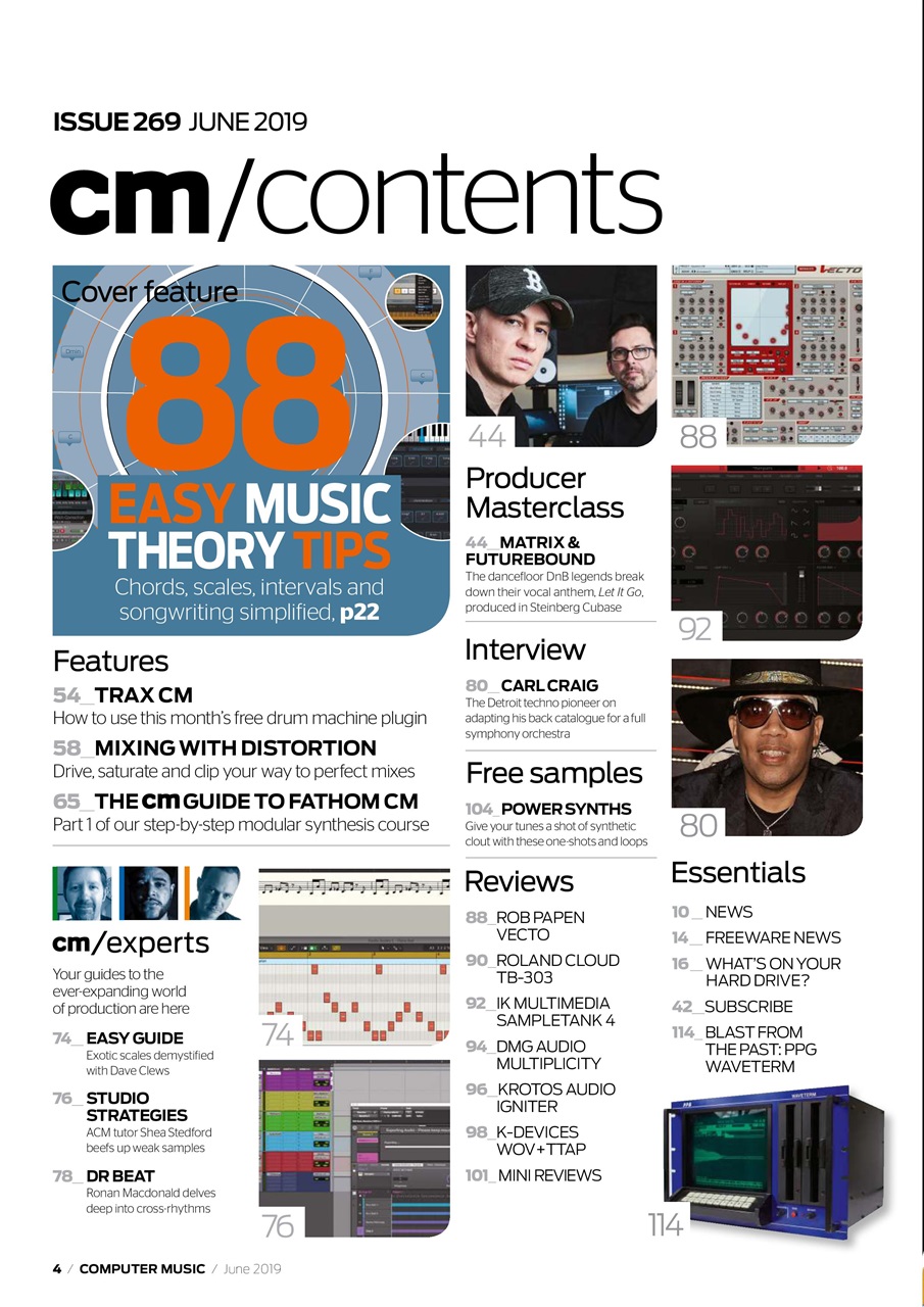 Computer Music Preview Pages