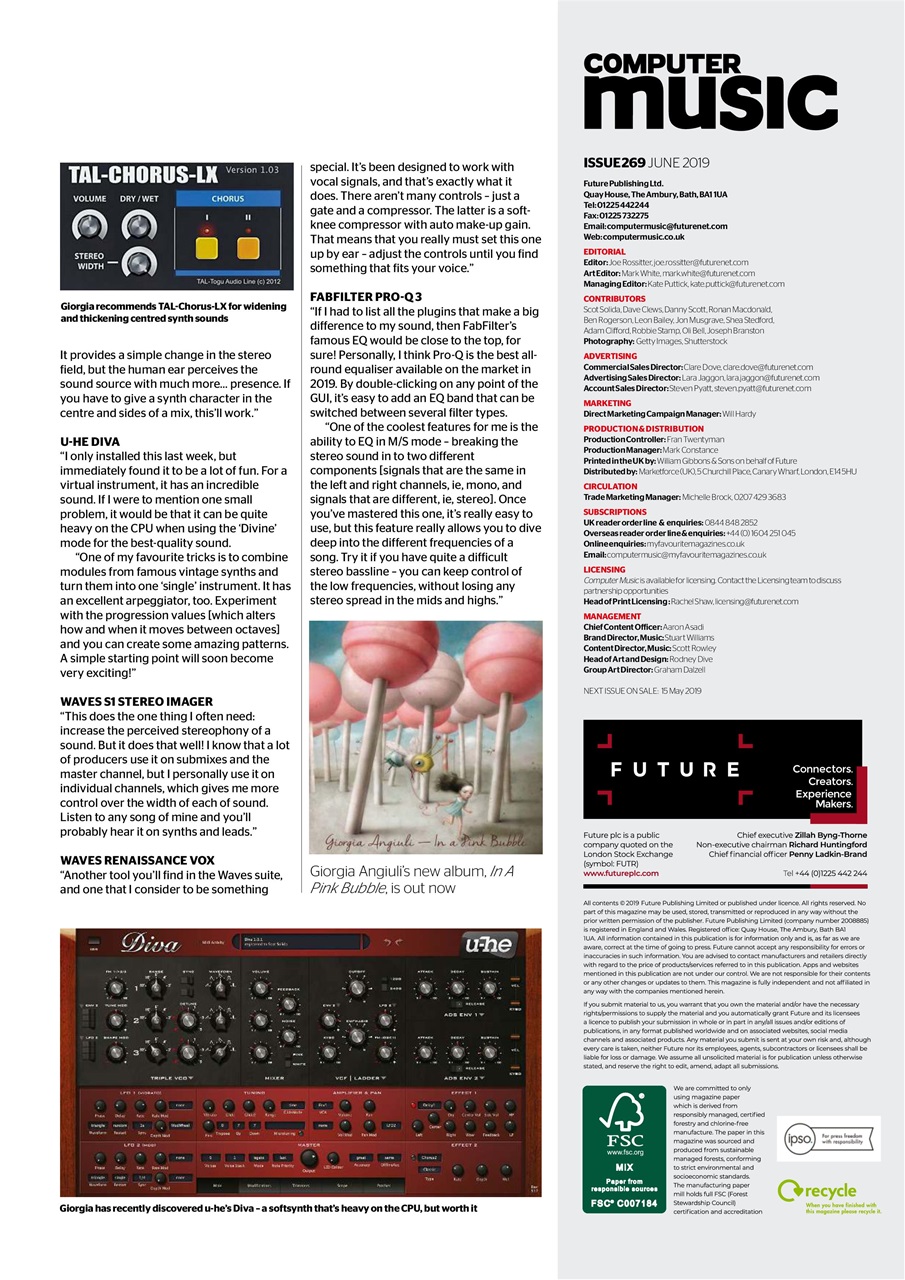 Computer Music Preview Pages