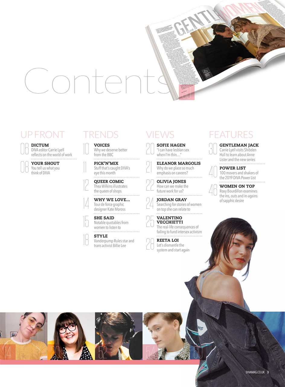 DIVA Magazine Preview Pages