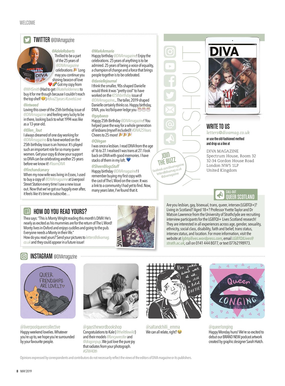 DIVA Magazine Preview Pages