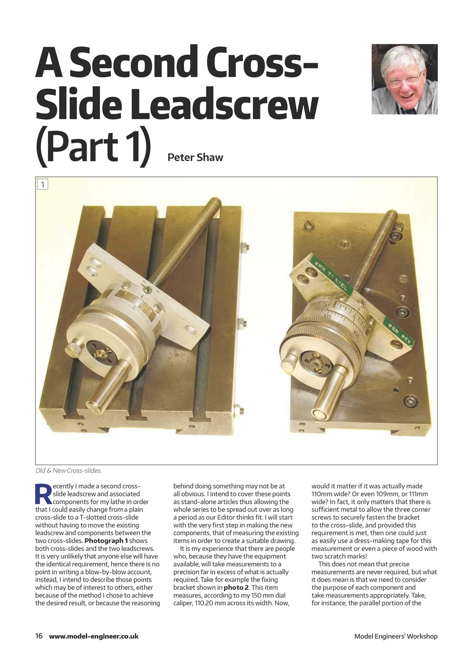 Model Engineer & Workshop Magazine Preview Pages