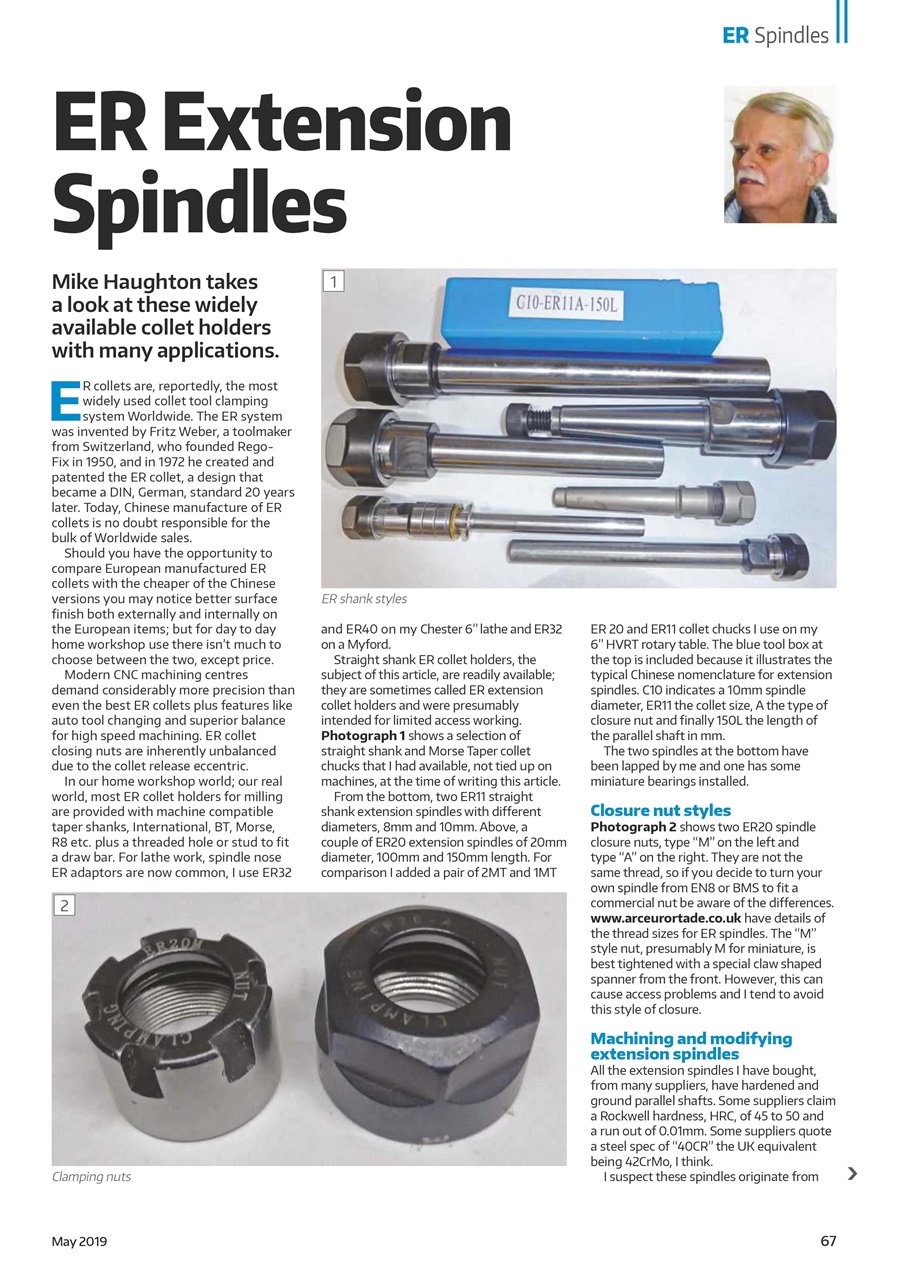 Model Engineer & Workshop Magazine Preview Pages