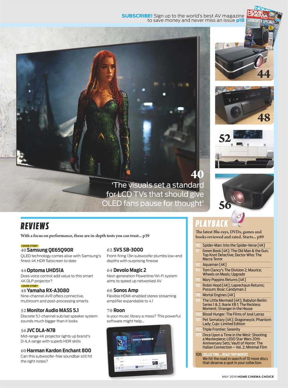 Home Cinema Choice Preview Pages