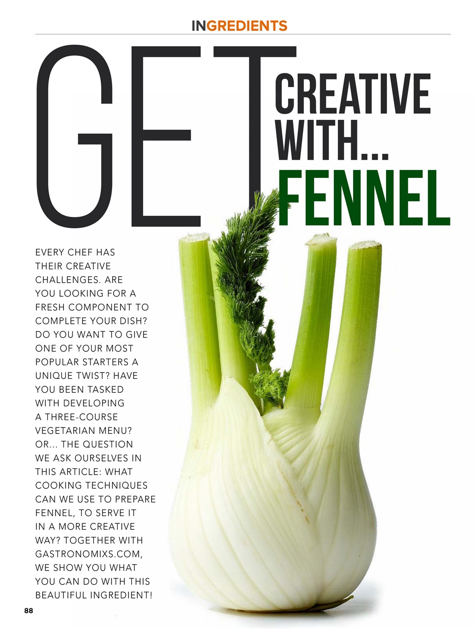 Chef & Restaurant Magazine Preview Pages