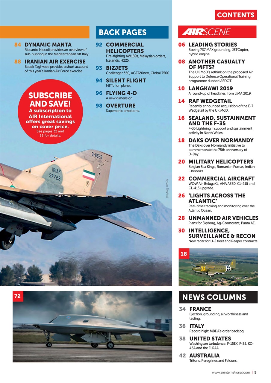 AIR International Preview Pages