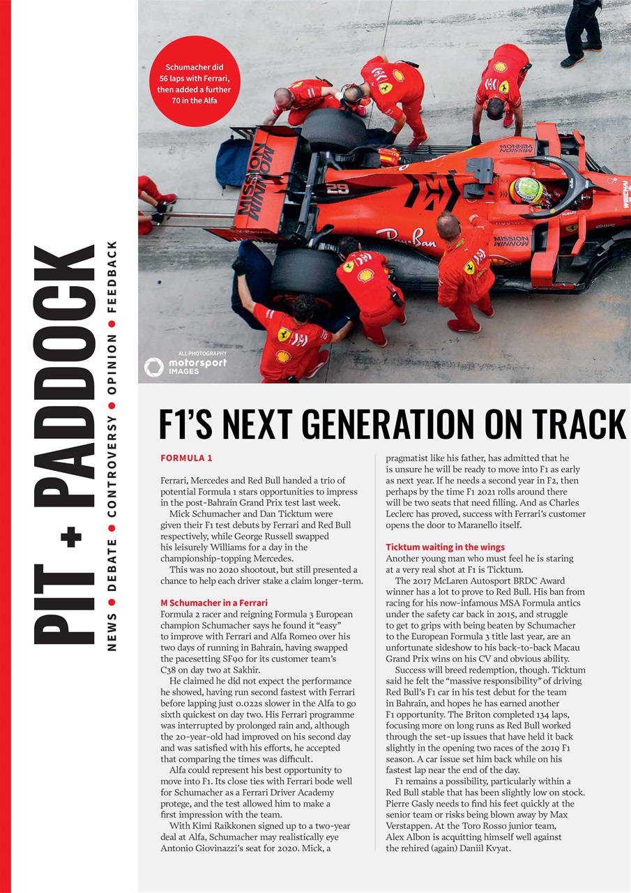 Autosport Preview Pages