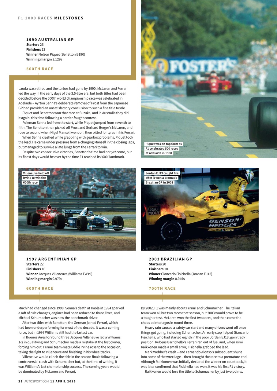 Autosport Preview Pages
