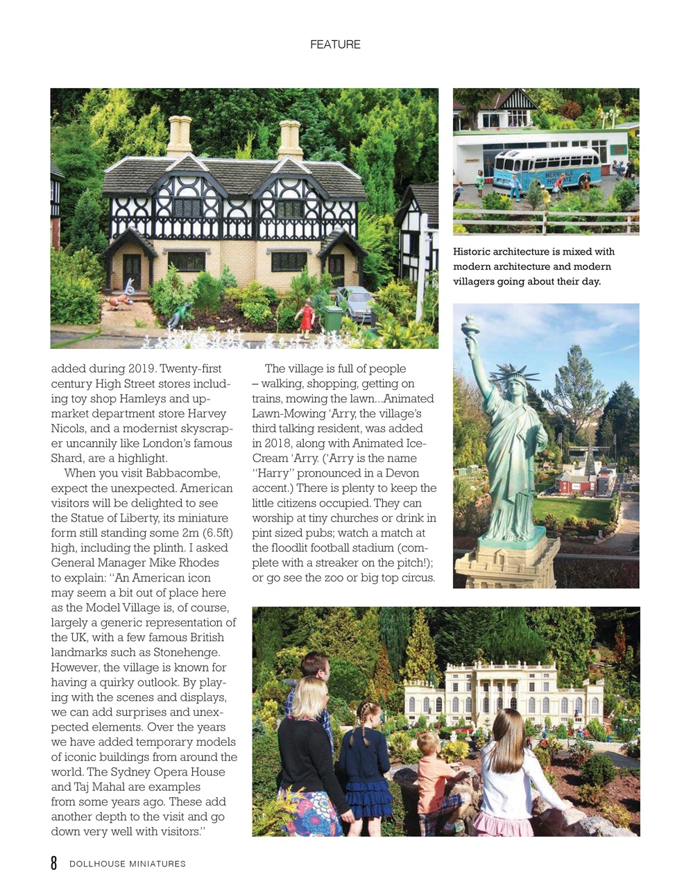 Dollhouse Miniatures Preview Pages