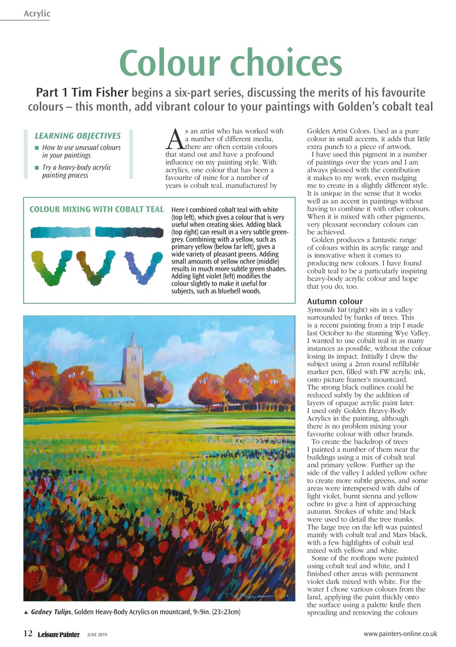 Leisure Painter & The Artist Preview Pages