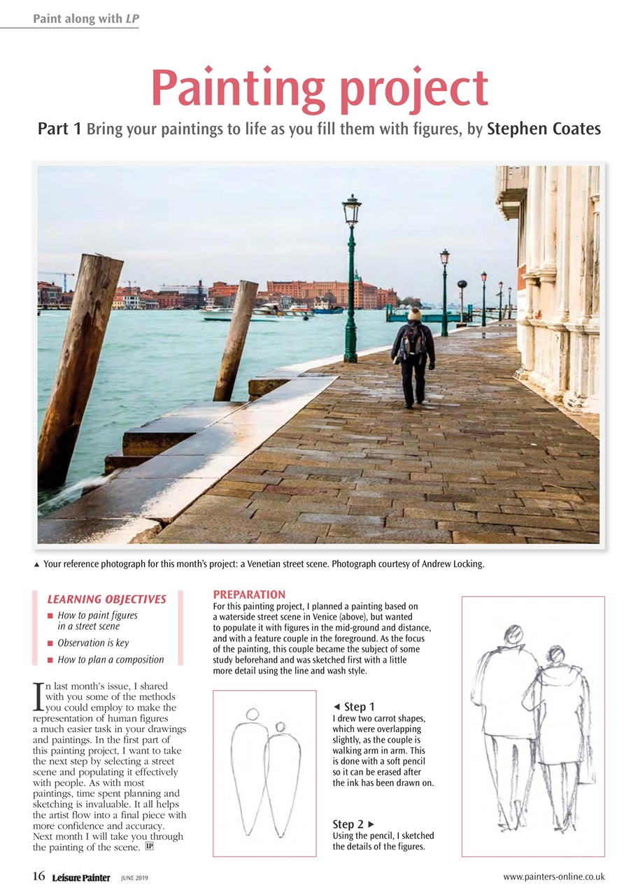 Leisure Painter & The Artist Preview Pages