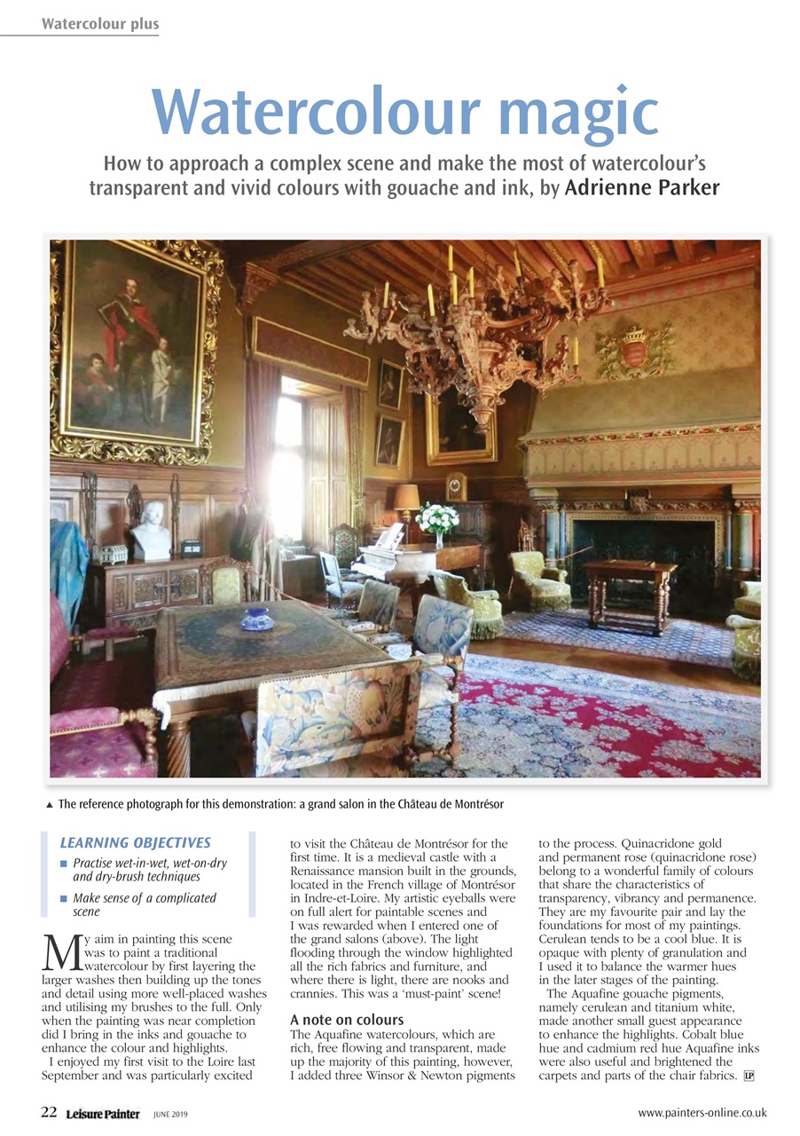 Leisure Painter & The Artist Preview Pages