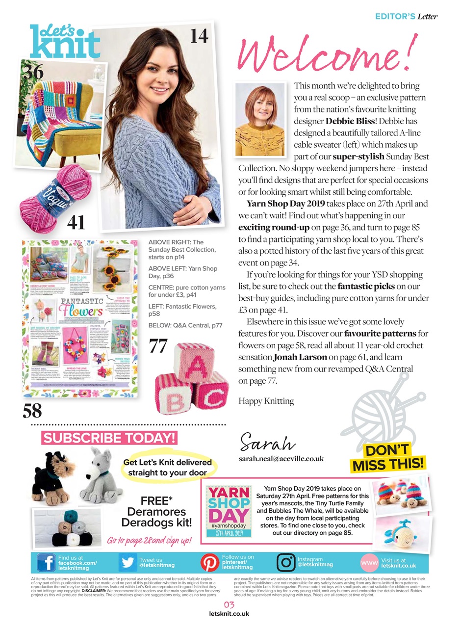 Let's Knit Preview Pages