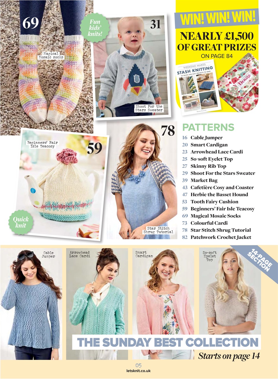 Let's Knit Preview Pages