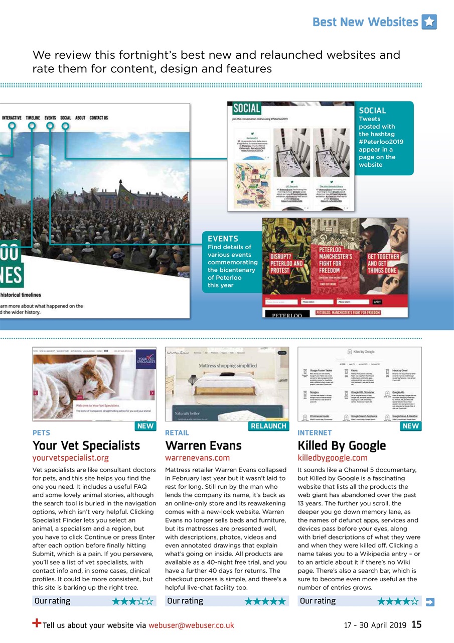 Webuser Preview Pages