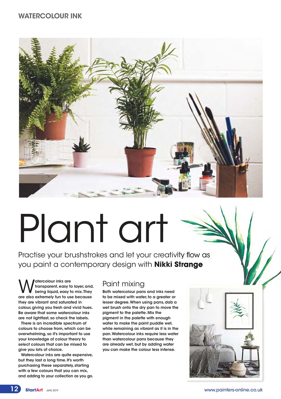 Start Art Preview Pages