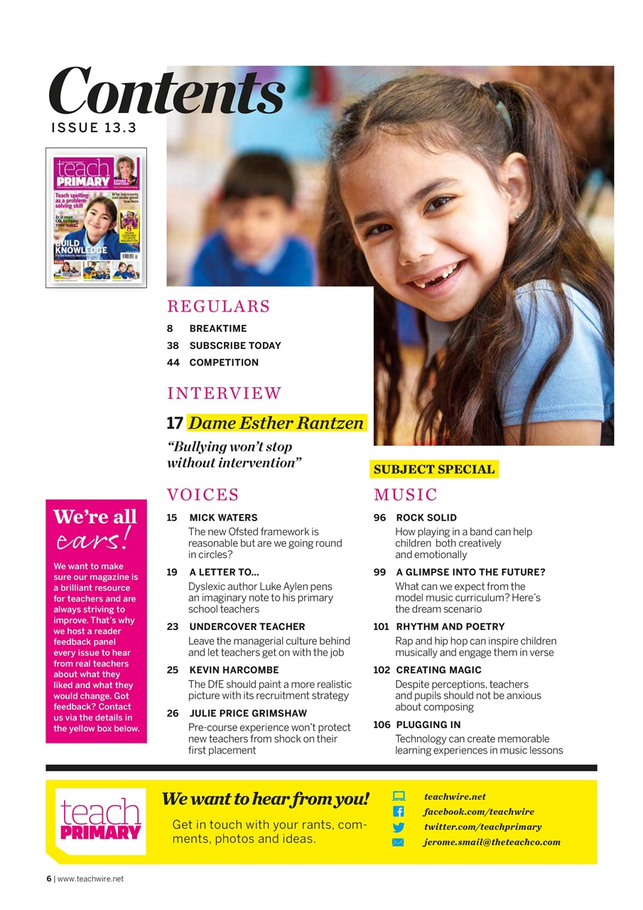 Teach Primary Preview Pages