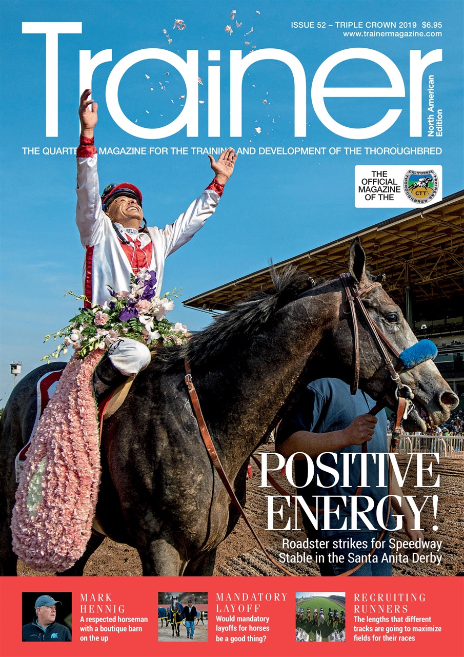 North American Trainer Magazine - horse racing Preview Pages