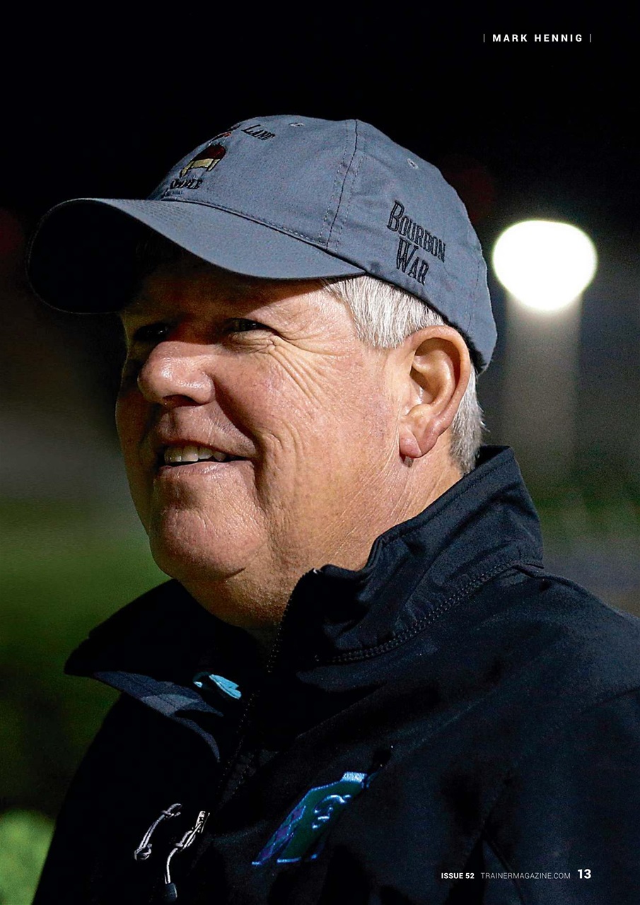 North American Trainer Magazine - horse racing Preview Pages