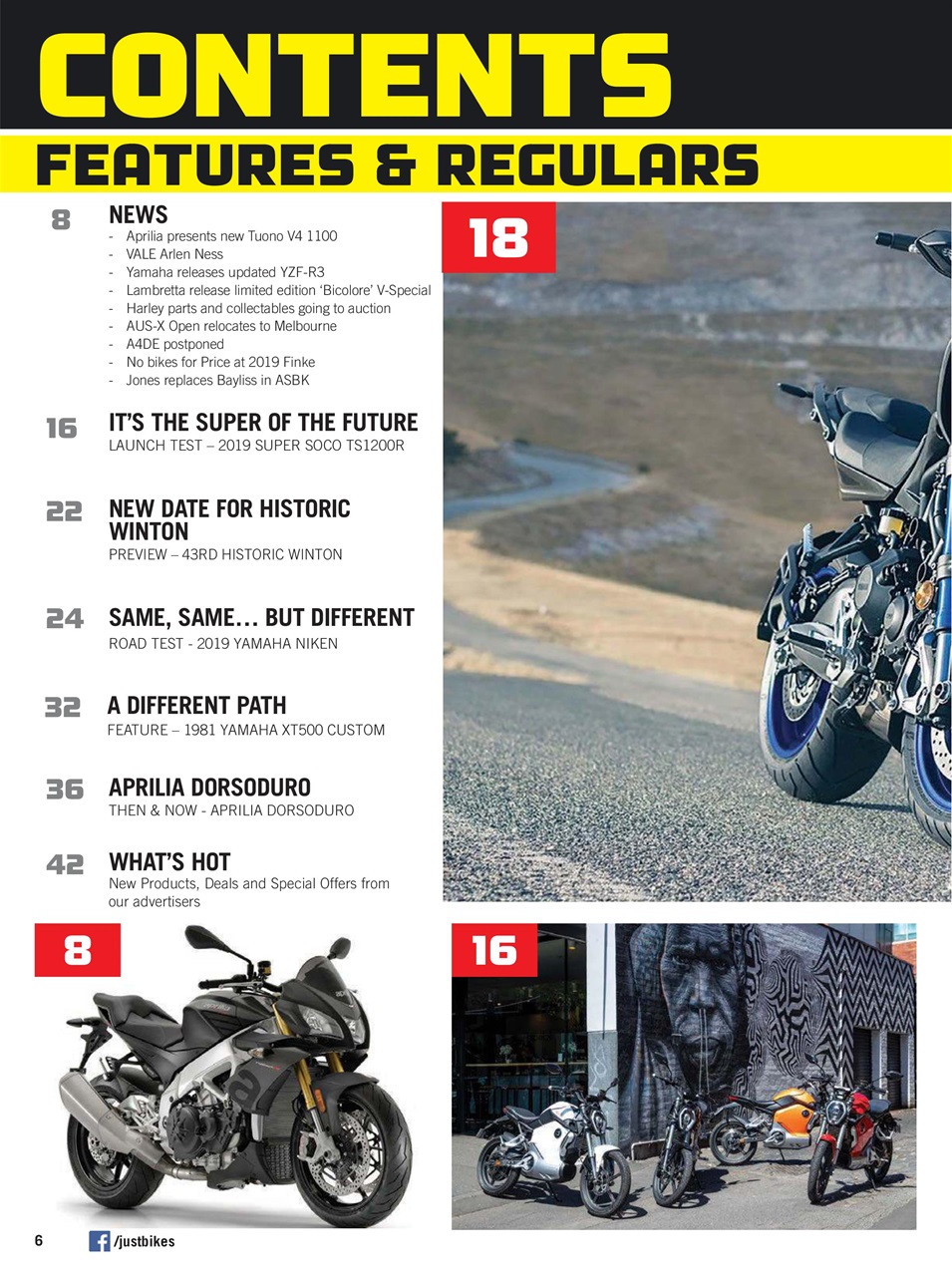 JUST BIKES Preview Pages