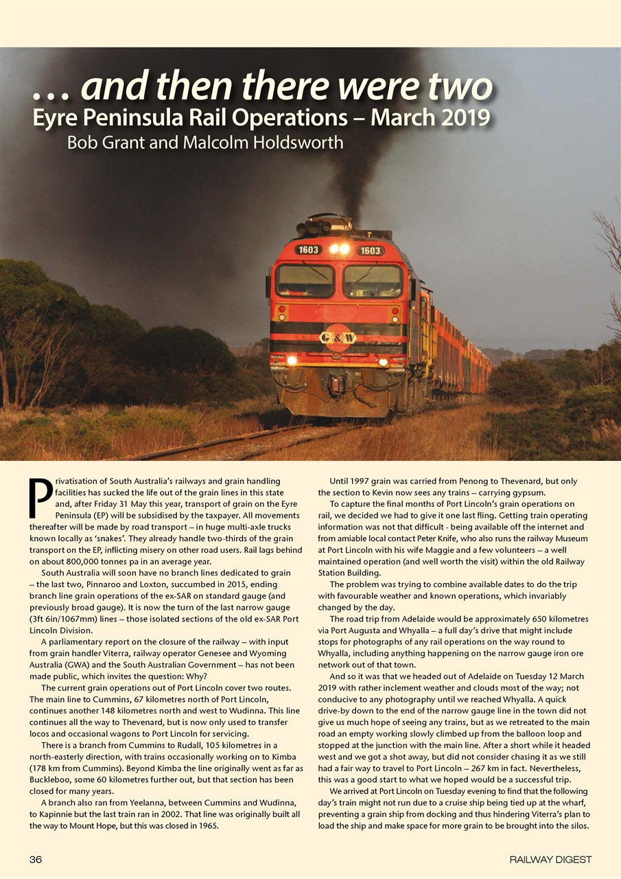 Railway Digest Preview Pages