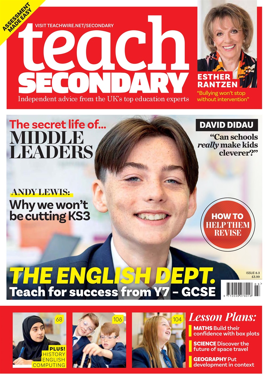 Teach Secondary Preview Pages